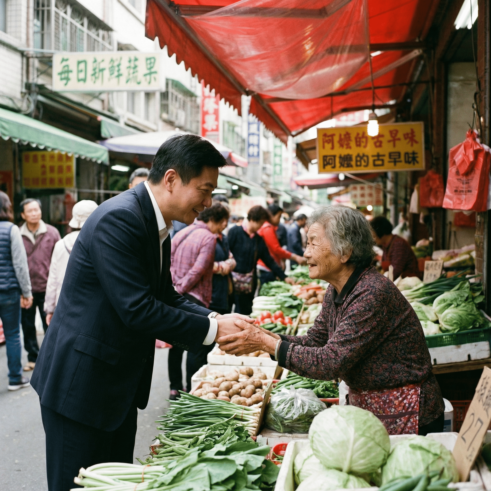 Corporate skyline silhouette